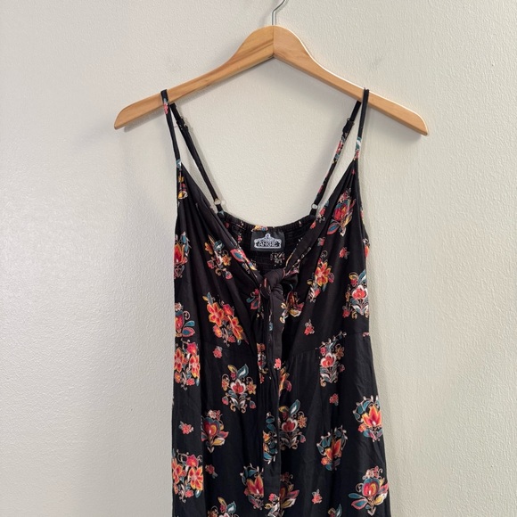 Angie Boho Cottagecore Cami Strappy Maxi Dress Festival Summer Vacation - Picture 4 of 11